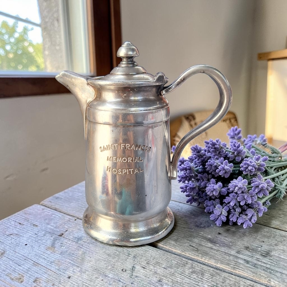 Vintage Reed & Barton Silver Plated Marked 2800 1P Collector  Pce.Lidded Pitcher
